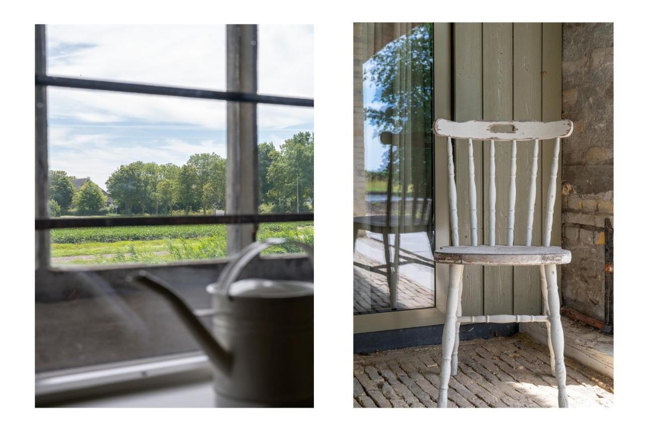 Appartement De Dageraad In Monumentale Boerderij Kimswerd Exteriör bild