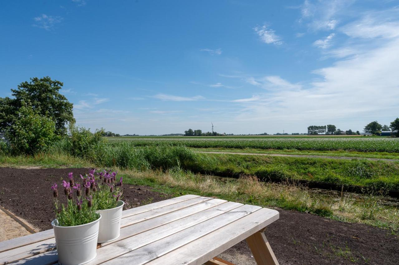 Appartement De Dageraad In Monumentale Boerderij Kimswerd Exteriör bild